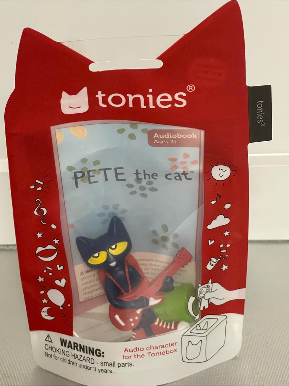 Tonies Pete the Cat: Rock On! Audio Play Character NIP